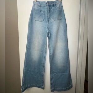 Rolla’s Sailor Jean - Lily Blue, Size US 26, Organic Cotton